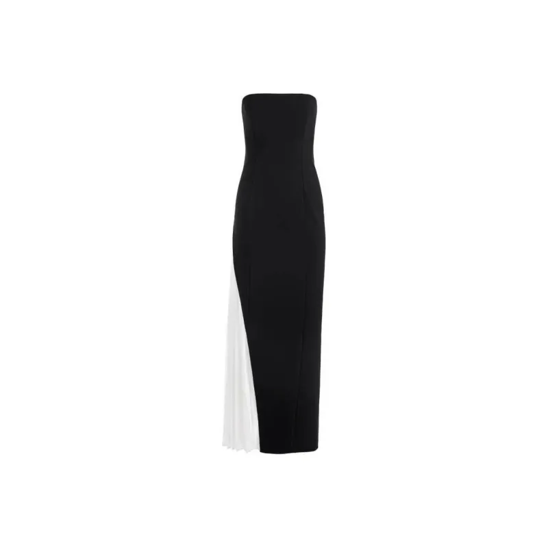ALICE+OLIVIA Retha Strapless Maxi Dress-0