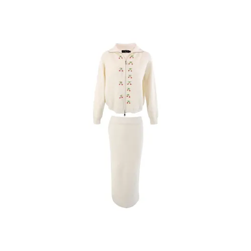 CLOUD SEASON Skirt Set Women's Ecru