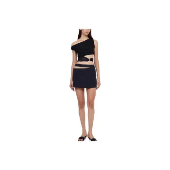 BEC+BRIDGE Casual Short Skirts Women's Black