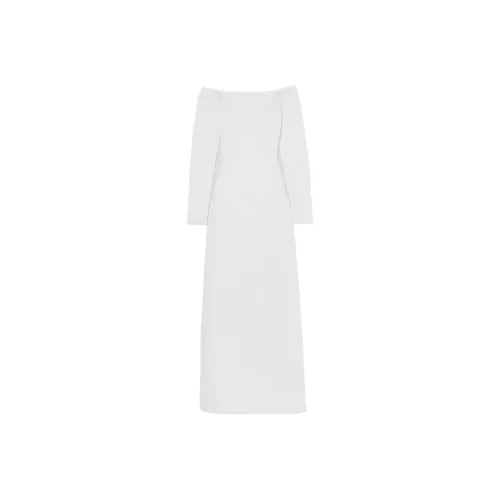 THE ROW Long Sleeved Dress Women's White