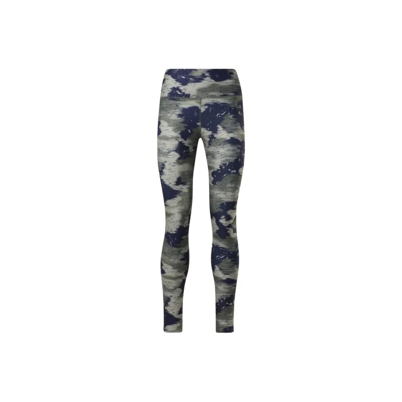 Reebok ID TRAIN CAMO TIGHT Athletic Trousers Women's Gray Blue-0