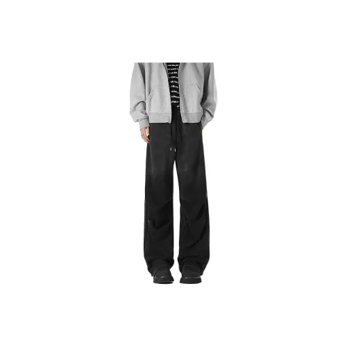 FASTFISH Casual Pants Unisex Black
