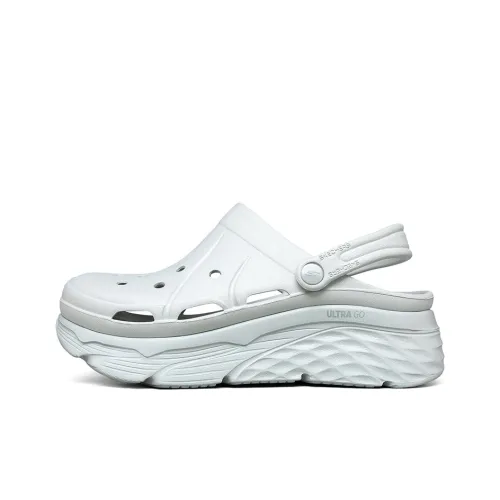 Skechers Max Cushioning Monster Bubbles Clogs Women's Blue
