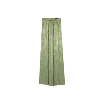 SABINA MUSAYEV Renana Plissé Midi Skirt