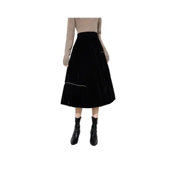 SMEN Casual Long Skirts Women's