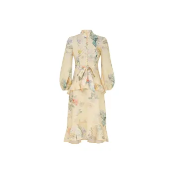 Zimmermann Illuminate Midi Dress