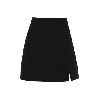 DPLAY Casual Short Skirts Women's Classic Black