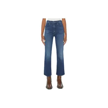MOTHER The Hustler Mid Rise Ankle Jeans
