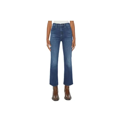 MOTHER The Hustler Mid Rise Ankle Jeans