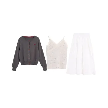 QUIET ANGEL Two Piece Skirt Sets Women's