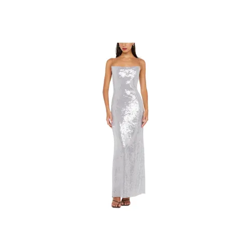 BEC+BRIDGE AISHYA MAXI DRESS Slip Dress Women's LILAC GREY/Light Purple Gray
