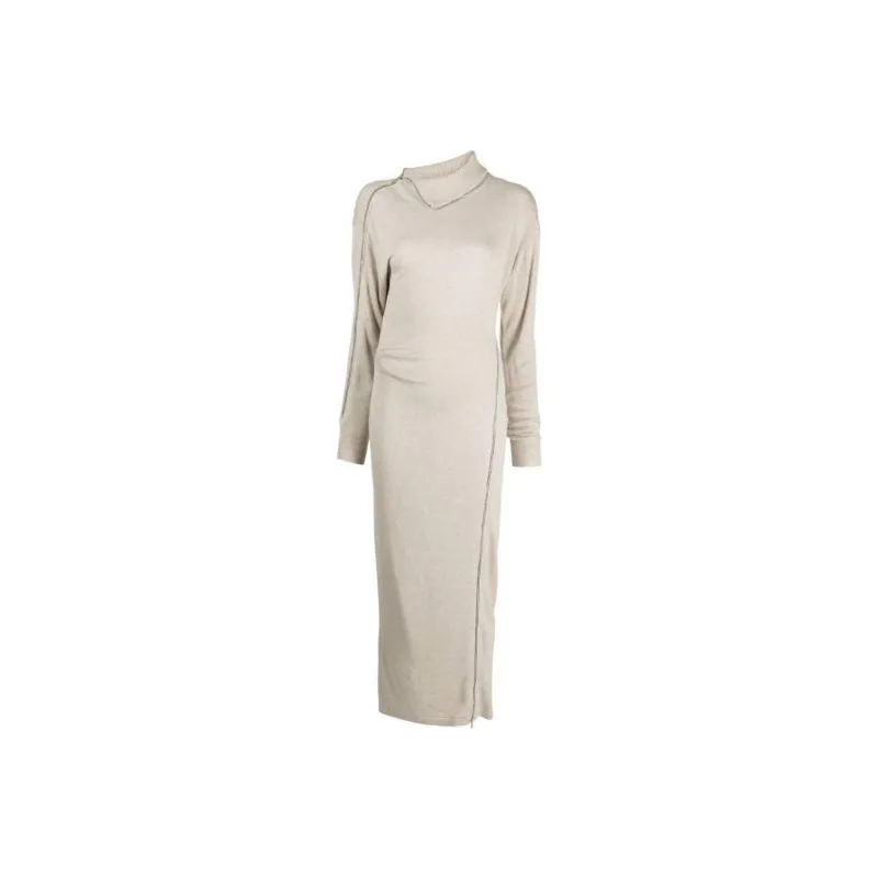 ISABEL MARANT Gemmy Asymmetric Maxi Dress-0