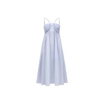 VIKTORIACHAN Slip Dresses Women's Blue