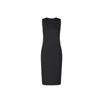 PLEATS PLEASE ISSEY MIYAKE SS24 Sleeveless Dress Women's Black