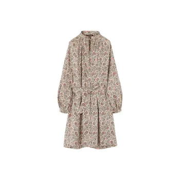 Loro Piana SS25 Long Sleeved Dress Women's Multicolor
