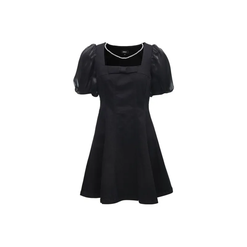 ONLY Denim Short Skirts Women's Black-0