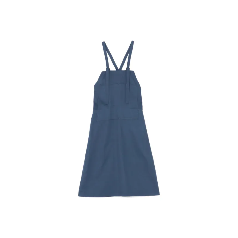 Yohji Yamamoto Sleeveless Dress Women's Blue Gray-0