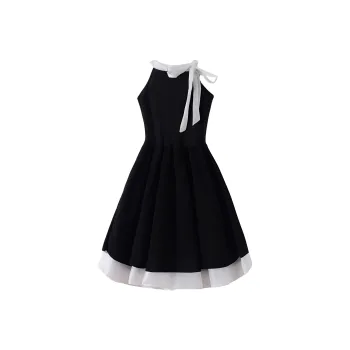 PAIN OR PLEASURE Sleeveless Dress Women's Black