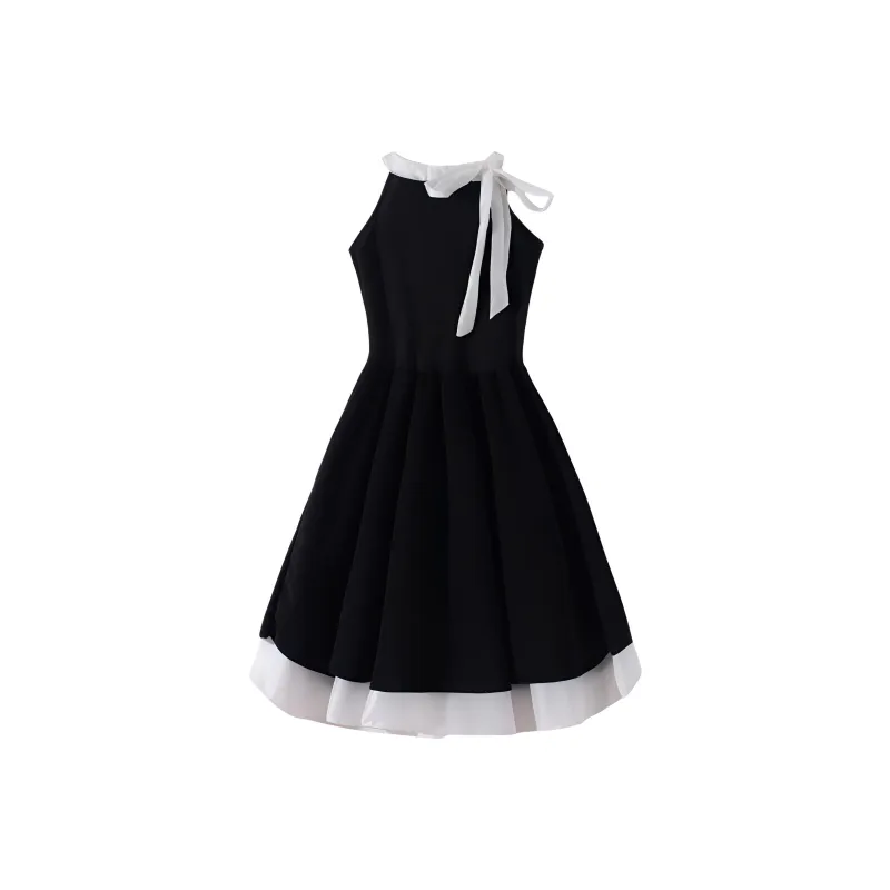 PAIN OR PLEASURE Sleeveless Dress Women's Black-0