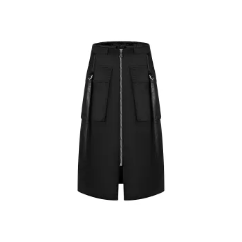 The Last Redemption 23AW Cargo Skirt Women's Black