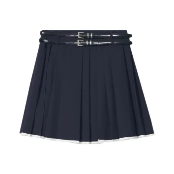 SALT.P Casual Short Skirts Women's Deep Sea Blue