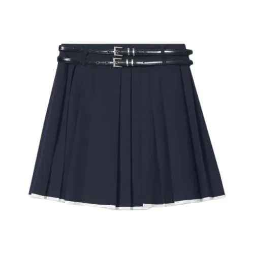 SALT.P Casual Short Skirts Women's Deep Sea Blue