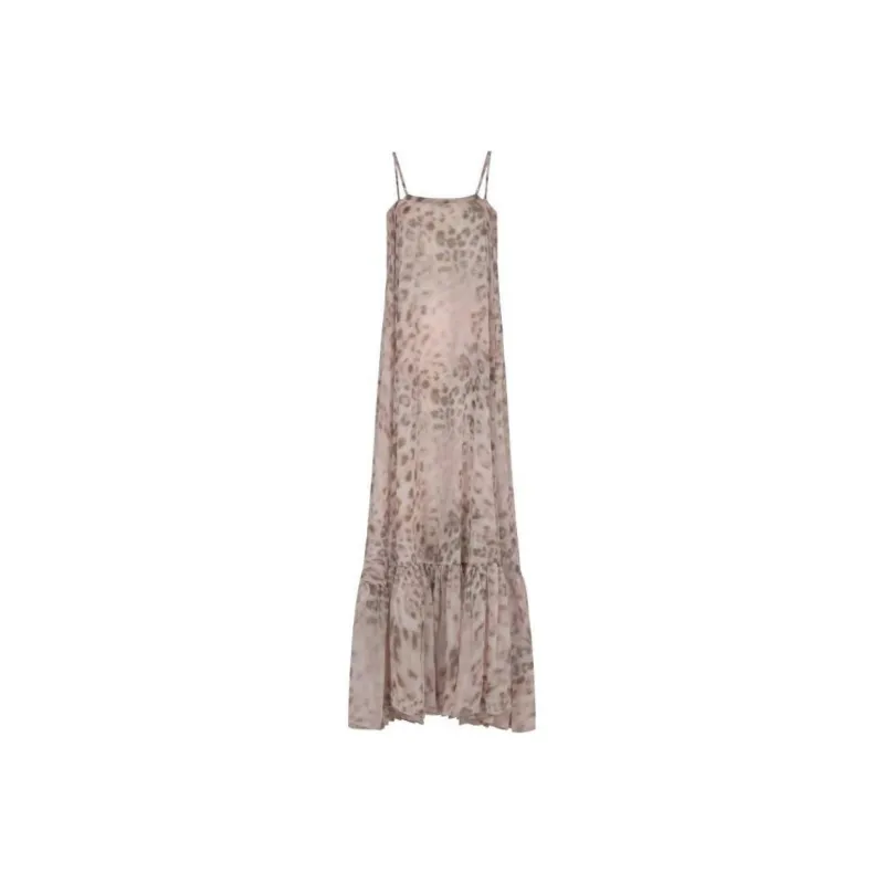 Rotate Francisca Animal print Maxi Dress-0