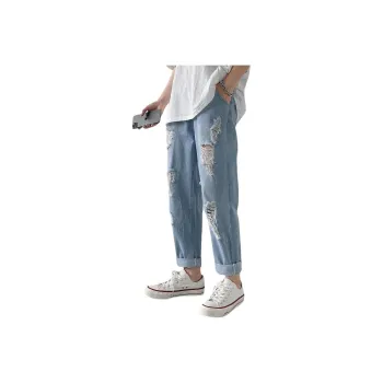 FASTFISH Jeans Unisex Light Blue