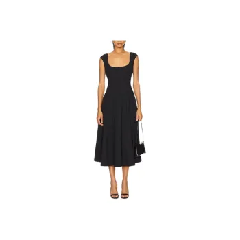 Danielle Guizio Sleeveless Dress Women's Black