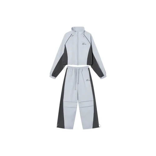 EPTISON WOMAN Casual Suit Women's Light Blue And Gray
