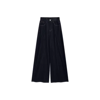 SNZX Jeans Women's Dark Blue Extended Length