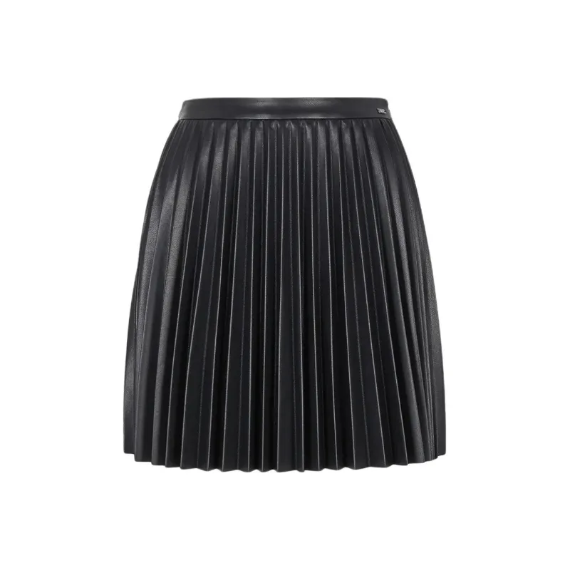 ARMANI EXCHANGE Pleated Mini Skirt-0