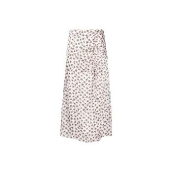 Maje Casual Long Skirts Unisex Light Pink