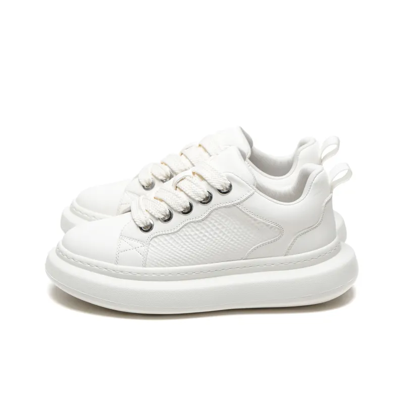 Meixi Breathable Height Increase Low Top Skateboard Shoes Men's-1