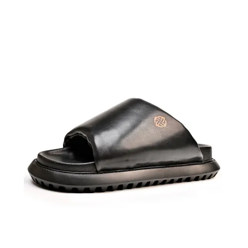 Brounvanm Rubber Foam Outsole Slip Resistant Slide Slippers Men's