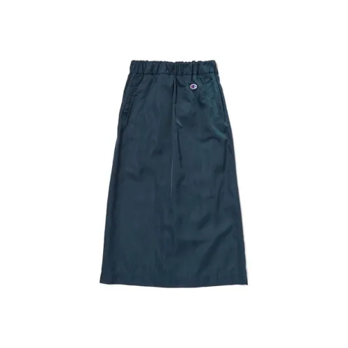 Champion Casual Long Skirts Women's Blue