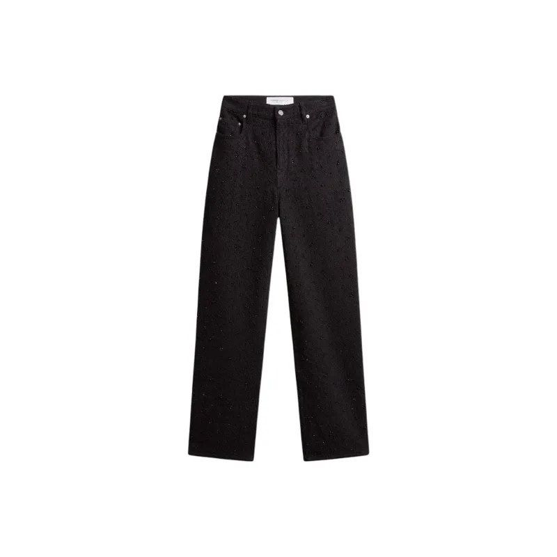 Golden Goose Embellished Tweed Trousers-0