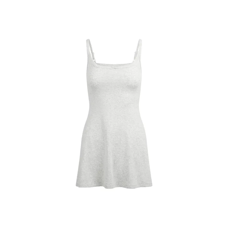 Skims Slip Dresses Women's LIGHT HEATHER GREY/Light Heather Gray-0