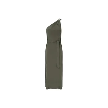 MaxMara Sleeveless Dress Women's Khaki Green