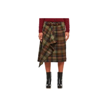 Polo Ralph Lauren Casual Long Skirts Women's Green