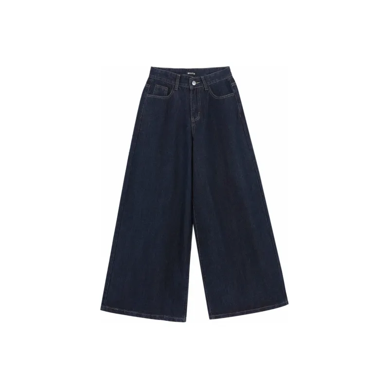 INSLIISA Jeans Women's Dark Blue-0