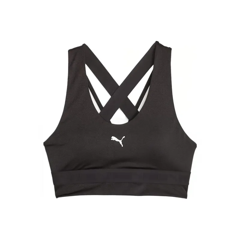 PUMA Strong Shine Training Bra Women's Sports Underwear Women's Black-0