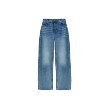 GANNI Izey Straight Leg Jeans