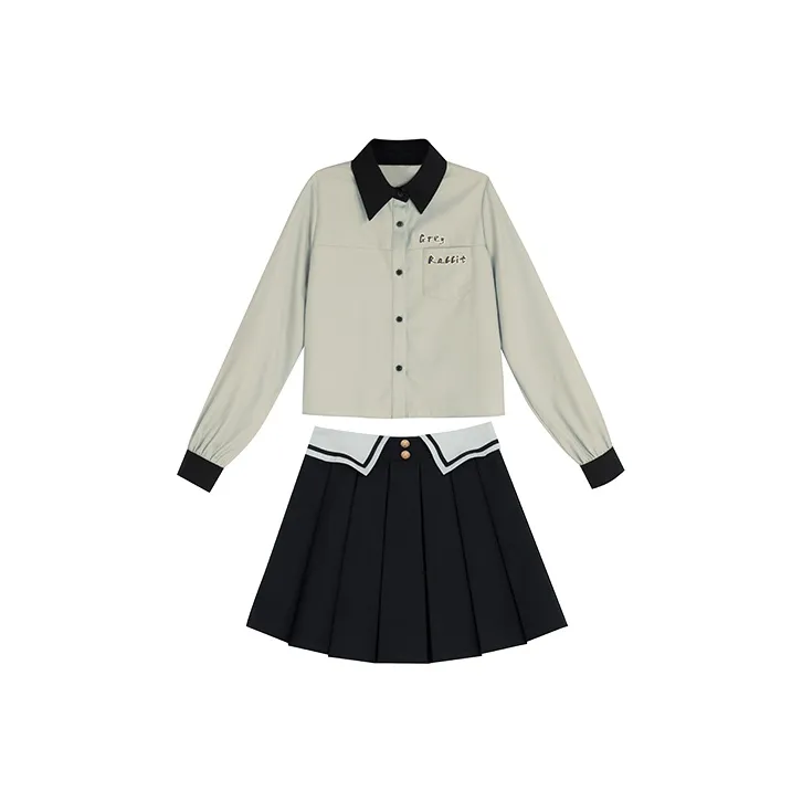 SNBL Two Piece Skirt Sets Women's-0