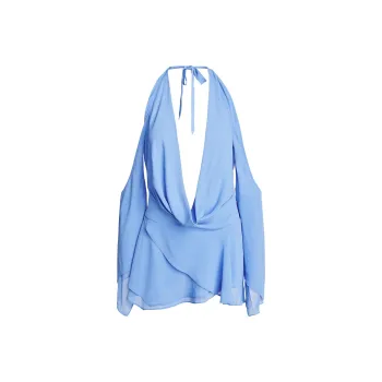 I.AM.GIA ROSANNA MINI DRESS Long-Sleeved Dresses Women's BLUE/Blue