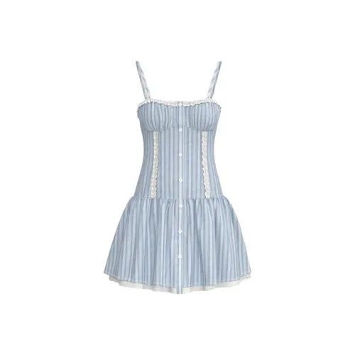 URBAN REVIVO Boho Style Slip Dress Women's