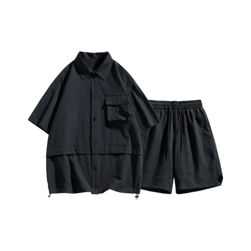 Anyveiw Shirt Matching Set Unisex-0