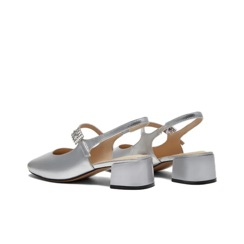 BATA Chunky Heel High Heels Women's-7