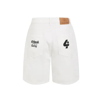 404MOB GANG Denim Shorts Unisex