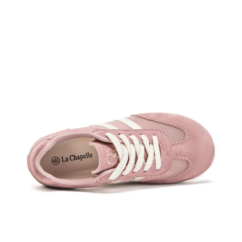 La Chapelle Anti Slip Wear Resistant Low Top Casual Shoes Women's Cherry Blossom Pink-6